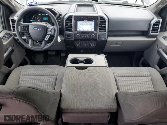 2019 Ford F-150 XL with VIN 1FTEW1C54KKC05443, listed as a Copart auction lot 50547445 with 133,701 mi miles and Salvage Title. Bid and sale history available at DreamBid. Image 8.