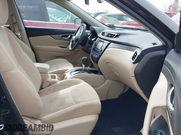 2016 Nissan Rogue SV with VIN KNMAT2MV7GP638096, listed as a IAAI auction lot 41741596 with 109,451 mi miles. Bid and sale history available at carsss.com. Image 5.