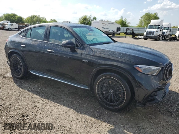 2024 Mercedes-Benz GLC with VIN W1NKJ8HB3RF187196, listed as a Copart auction lot 65767724 with 1,473 mi miles and Salvage Title. Bid and sale history available at carsss.com. Image 4.