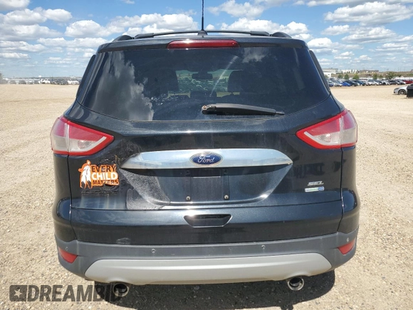 2013 Ford Escape SEL with VIN 1FMCU9H94DUA50063, listed as a Copart auction lot 63008005 with 225,421 mi miles and Salvage title. Bid and sale history available at DreamBid. Image 6.