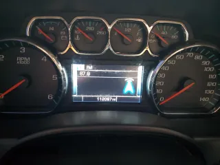 2015 Chevrolet Silverado 1500 LT with VIN 3GCUKREH8FG116887, listed as a Copart auction lot 54676424 with 112,097 mi miles and Salvage Title. Bid and sale history available at DreamBid. Image 9.