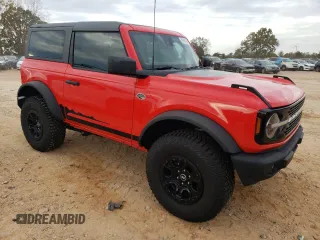 2022 Ford Bronco with VIN 1FMDE5CP5NLB43701, listed as a Copart auction lot 79162184 with 2,253 mi miles and Salvage title. Bid and sale history available at DreamBid. Image 4.