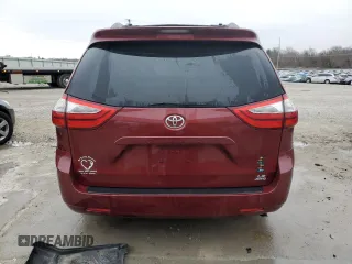 2017 Toyota Sienna LE with VIN 5TDJZ3DC1HS168822, listed as a Copart auction lot 43872695 with 123,681 mi miles and Non Repairable. Bid and sale history available at carsss.com. Image 6.