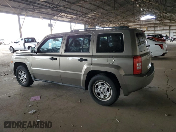 2008 Jeep Patriot Sport с VIN 1J8FF28W68D759620, выставлен на аукционе Copart как лот 51824805 с пробегом 197 180 миль миль и Списание • Salvage title. История ставок и продаж доступна на DreamBid. Изображение 2.