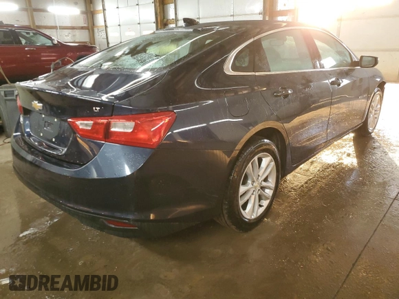 2016 Chevrolet Malibu LT with VIN 1G1ZE5ST8GF340431, listed as a Copart auction lot 43721325 with 138,059 mi miles and Salvage Title. Bid and sale history available at DreamBid. Image 3.