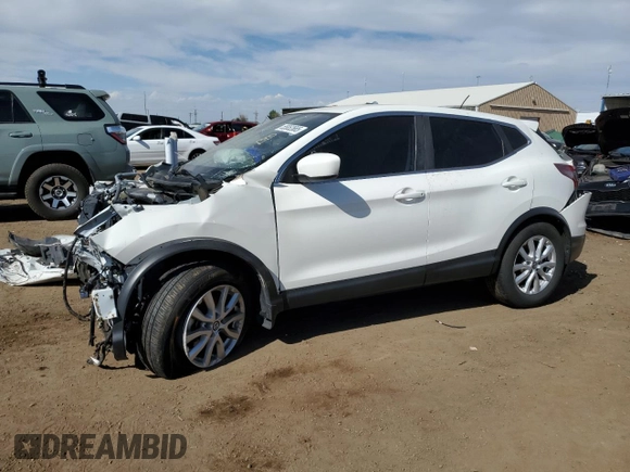2020 Nissan Rogue S z VIN JN1BJ1CW8LW374999, wystawiony jako Copart lot #55852665 z przebiegiem 59 312 mil mil oraz Szkoda całkowita • Salvage title. Historia ofert i sprzedaży dostępna na DreamBid. Obrazek 1.