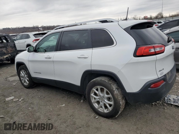 2018 Jeep Cherokee Latitude Tech Connect with VIN 1C4PJMCX8JD549547, listed as a Copart auction lot 85966944 with 114,273 mi miles and Salvage title. Bid and sale history available at DreamBid. Image 2.