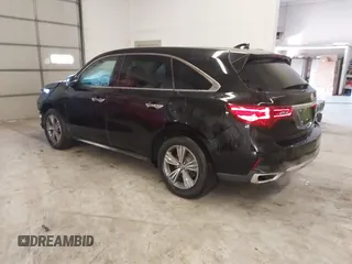 2019 Acura MDX with VIN 5J8YD4H3XKL025908, listed as a IAAI auction lot 41490178 with 82,985 mi miles. Bid and sale history available at carsss.com. Image 3.
