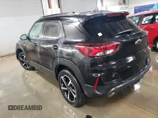 2022 Chevrolet TrailBlazer RS with VIN KL79MUSL9NB016829, listed as a Copart auction lot 88575735 with 36,932 mi miles and Salvage Title. Bid and sale history available at DreamBid. Image 2.
