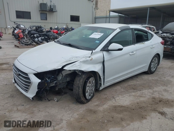 2017 Hyundai Elantra SE with VIN 5NPD74LF3HH195868, listed as a IAAI auction lot 41615994 with 100,705 mi miles and . Bid and sale history available at DreamBid. Image 2.