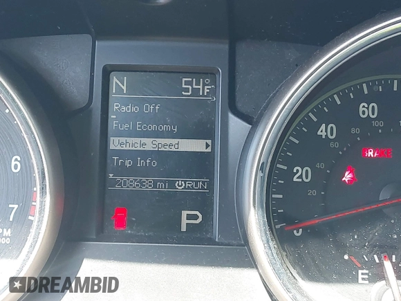 2011 Jeep Grand Cherokee 70th Anniversary with VIN 1J4RR4GG8BC515170, listed as a IAAI auction lot 42135654 with 208,638 mi miles. Bid and sale history available at carsss.com. Image 7.