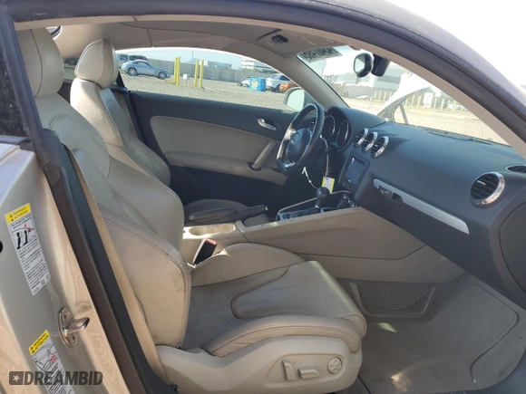 2008 Audi TT 2.0T with VIN TRUAF38J681003482, listed as a Copart auction lot 43407495 with 133,116 mi miles and Salvage Title. Bid and sale history available at carsss.com. Image 10.