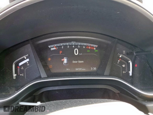 2019 Honda CR-V EX with VIN 7FARW1H58KE015852, listed as a Copart auction lot 49676005 with 47,391 mi miles and Clean Title. Bid and sale history available at carsss.com. Image 9.