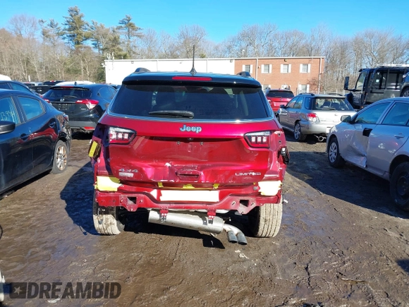 2022 Jeep Compass Limited z VIN 3C4NJDCB9NT193699, wystawiony jako IAAI lot #41574414 z przebiegiem 18 738 mil mil oraz . Historia ofert i sprzedaży dostępna na DreamBid. Obrazek 17.