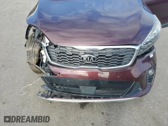 2019 Kia Sorento EX Sport V6 with VIN 5XYPH4A52KG469628, listed as a Copart auction lot 41466235 with 80,848 mi miles and Salvage Title. Bid and sale history available at carsss.com. Image 14.