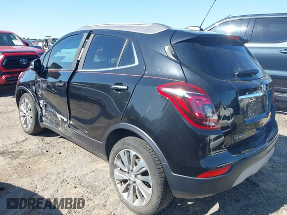 2017 Buick Encore Preferred with VIN KL4CJESBXHB028601, listed as a IAAI auction lot 41968219 with 98,007 mi miles. Bid and sale history available at carsss.com. Image 3.