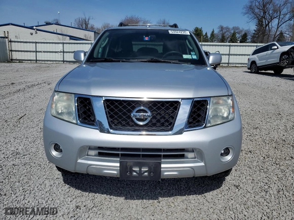 2011 Nissan Pathfinder Silver with VIN 5N1AR1NB4BC613536, listed as a Copart auction lot 53924235 with 130,562 mi miles and Clean Title. Bid and sale history available at carsss.com. Image 5.