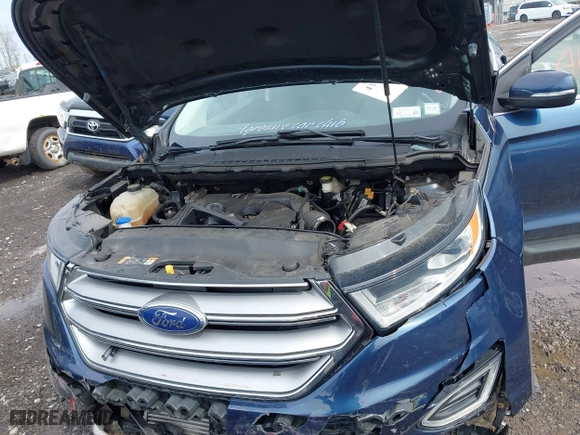 2017 Ford Edge SEL with VIN 2FMPK4J9XHBB45727, listed as a IAAI auction lot 41942601 with 82,010 mi miles. Bid and sale history available at carsss.com. Image 10.