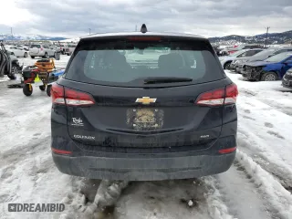2023 Chevrolet Equinox LS with VIN 3GNAXSEG1PL221869, listed as a Copart auction lot 45819025 with 17,104 mi miles and Salvage Title. Bid and sale history available at carsss.com. Image 6.
