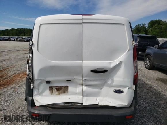 2015 Ford Transit Connect XL with VIN NM0LS7E75F1177665, listed as a Copart auction lot 55814935 with 349,375 mi miles and Salvage title. Bid and sale history available at DreamBid. Image 6.