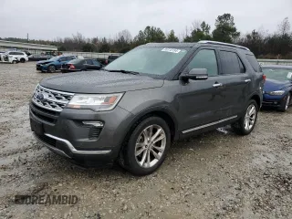2019 Ford Explorer Limited z VIN 1FM5K7FH5KGA94968, wystawiony jako Copart lot #85310154 z przebiegiem 111 865 mil mil oraz Szkoda całkowita • Salvage title. Historia ofert i sprzedaży dostępna na DreamBid. Obrazek 1.