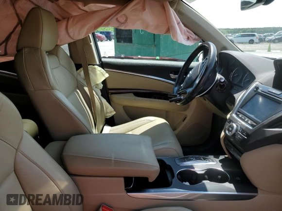 2018 Acura MDX Technology with VIN 5J8YD4H79JL013024, listed as a Copart auction lot 56450505 with 89,375 mi miles and Salvage title. Bid and sale history available at DreamBid. Image 7.