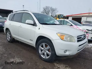 2007 Toyota RAV4 Limited with VIN JTMBK31V375024384, listed as a IAAI auction lot 41607817 with Not Provided miles. Bid and sale history available at carsss.com. Image 1.