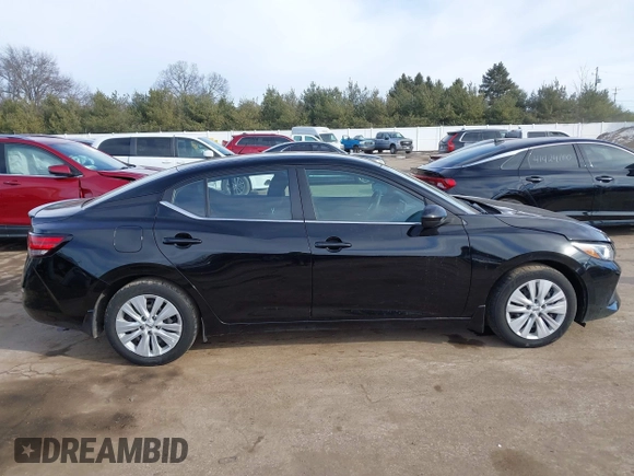 2021 Nissan Sentra S with VIN 3N1AB8BV7MY325622, listed as a IAAI auction lot 41429430 with 50,521 mi miles and . Bid and sale history available at DreamBid. Image 14.
