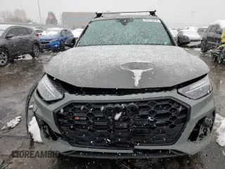 2021 Audi SQ5 Premium Plus with VIN WA1B4AFY2M2035496, listed as a Copart auction lot 79414574 with 58,326 mi miles and Salvage Title. Bid and sale history available at carsss.com. Image 5.
