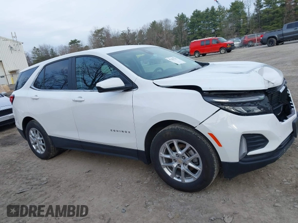 2024 Chevrolet Equinox LT with VIN 3GNAXKEG1RL363819, listed as a IAAI auction lot 41996557 with 19,761 mi miles and . Bid and sale history available at DreamBid. Image 13.