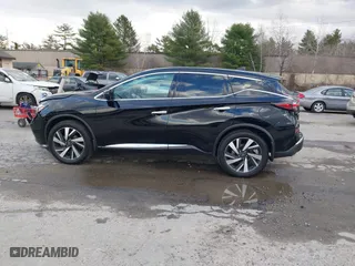 2023 Nissan Murano SL with VIN 5N1AZ2CS9PC106843, listed as a IAAI auction lot 40943148 with 44,513 mi miles. Bid and sale history available at carsss.com. Image 14.