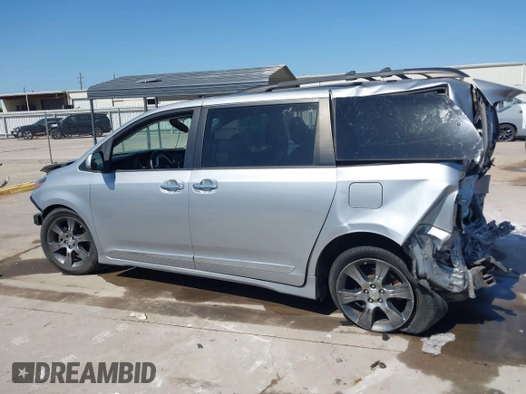 2015 Toyota Sienna SE with VIN 5TDXK3DC7FS684341, listed as a IAAI auction lot 41959077 with 154,377 mi miles and . Bid and sale history available at DreamBid. Image 15.