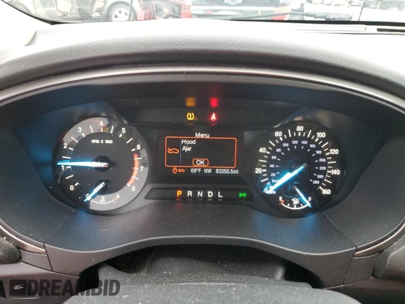2017 Ford Fusion SE with VIN 3FA6P0H77HR227453, listed as a Copart auction lot 63395685 with 83,355 mi miles and Salvage title. Bid and sale history available at DreamBid. Image 9.