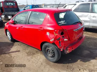 2013 Toyota Yaris L with VIN JTDKTUD35DD560686, listed as a IAAI auction lot 41702208 with 142,174 mi miles. Bid and sale history available at carsss.com. Image 3.