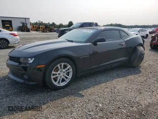 2014 Chevrolet Camaro LT with VIN 2G1FB1E35E9162158, listed as a Copart auction lot 58999285 with 180,408 mi miles and Salvage title. Bid and sale history available at DreamBid. Image 1.