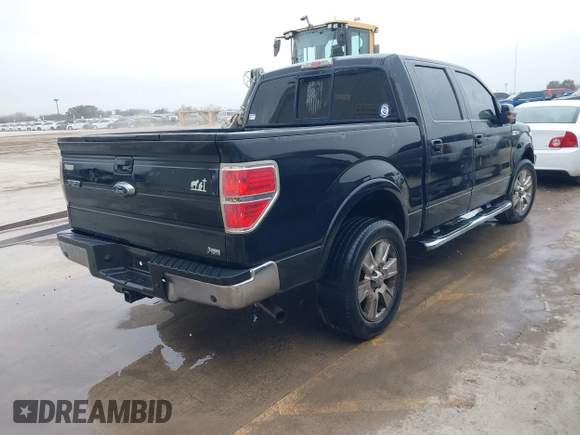 2010 Ford F-150 XL with VIN 1FTFW1CV2AFB47215, listed as a IAAI auction lot 41550835 with 290,837 mi miles. Bid and sale history available at carsss.com. Image 4.