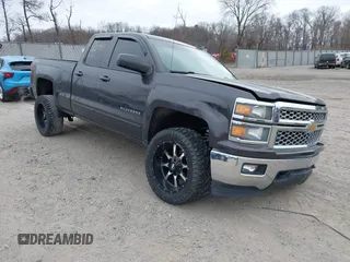 2015 Chevrolet Silverado 1500 LT with VIN 1GCVKREC5FZ224506, listed as a IAAI auction lot 41780803 with 104,960 mi miles and . Bid and sale history available at DreamBid. Image 1.