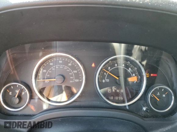 2016 Jeep Compass High Altitude Edition with VIN 1C4NJCEA4GD792582, listed as a Copart auction lot 48812395 with 181,896 mi miles and Salvage Title. Bid and sale history available at carsss.com. Image 9.