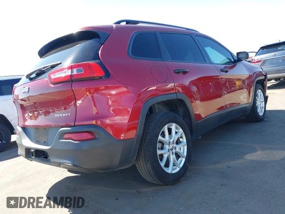 2017 Jeep Cherokee Altitude с VIN 1C4PJLAB0HW507616, выставлен на аукционе IAAI как лот 42820599 с пробегом 61 058 миль миль и . История ставок и продаж доступна на DreamBid. Изображение 4.
