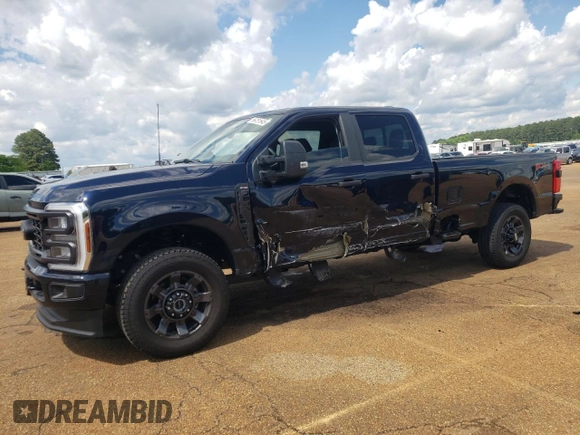 2024 Ford F-350 XL with VIN 1FT8W3BT2REC89943, listed as a Copart auction lot 56751645 with 1,758 mi miles and Salvage title. Bid and sale history available at DreamBid. Image 1.
