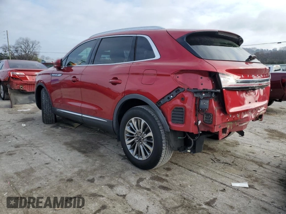 2020 Lincoln Nautilus Standard z VIN 2LMPJ6J98LBL01419, wystawiony jako Copart lot #85438174 z przebiegiem 56 133 mil mil oraz Szkoda całkowita • Salvage title. Historia ofert i sprzedaży dostępna na DreamBid. Obrazek 2.