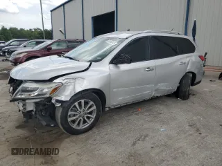 2016 Nissan Pathfinder S with VIN 5N1AR2MN0GC637891, listed as a Copart auction lot 62486415 with 139,182 mi miles and Salvage title. Bid and sale history available at DreamBid. Image 1.