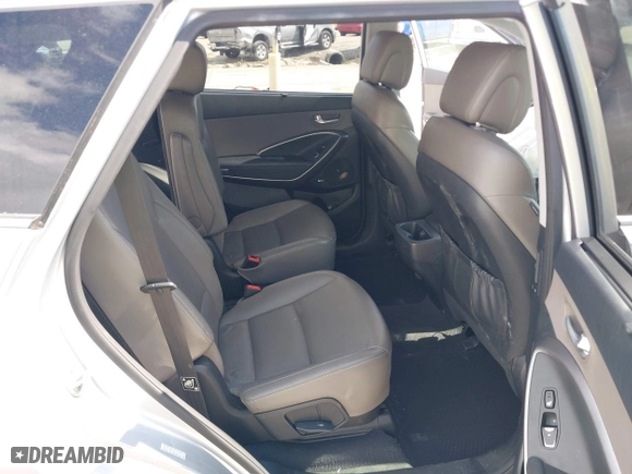 2017 Hyundai Santa Fe Limited Ultimate with VIN KM8SRDHF7HU180527, listed as a IAAI auction lot 41557692 with 89,415 mi miles. Bid and sale history available at carsss.com. Image 8.