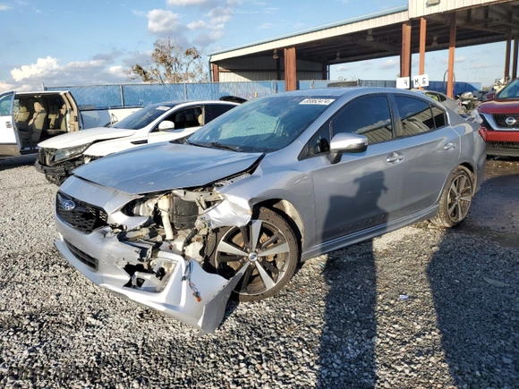 2017 Subaru Impreza Sport with VIN 4S3GKAM66H3619144, listed as a Copart auction lot 85862474 with 106,519 mi miles and Non Repairable. Bid and sale history available at carsss.com. Image 1.