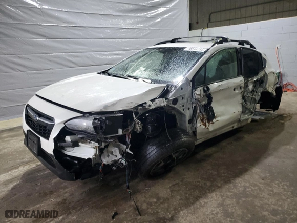 2020 Subaru Crosstrek Premium with VIN JF2GTAPC0L8205739, listed as a Copart auction lot 48544295 with 71,518 mi miles and Salvage Title. Bid and sale history available at carsss.com. Image 1.