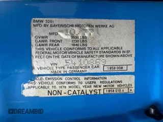 1978 BMW 3 Series z VIN 5410869, wystawiony jako Copart lot #64613045 z przebiegiem 245 573 mil mil oraz Czysty tytuł • Clean title. Historia ofert i sprzedaży dostępna na DreamBid. Obrazek 10.