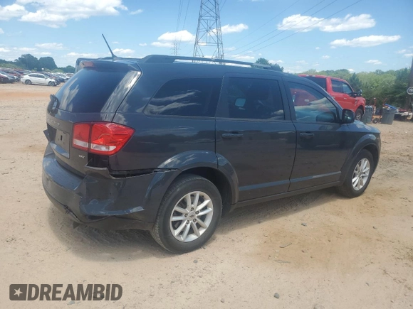 2018 Dodge Journey SXT with VIN 3C4PDCBB6JT310810, listed as a Copart auction lot 58407545 with 69,631 mi miles and Salvage title. Bid and sale history available at DreamBid. Image 3.