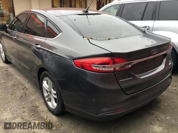 2018 Ford Fusion SE with VIN 3FA6P0HD9JR162701, listed as a Copart auction lot 80147524 with 160,219 mi miles and Clean Title. Bid and sale history available at carsss.com. Image 3.