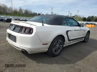 2013 Ford Mustang V6 with VIN 1ZVBP8EM6D5264800, listed as a Copart auction lot 52551845 with 185,217 mi miles and Salvage title. Bid and sale history available at DreamBid. Image 3.