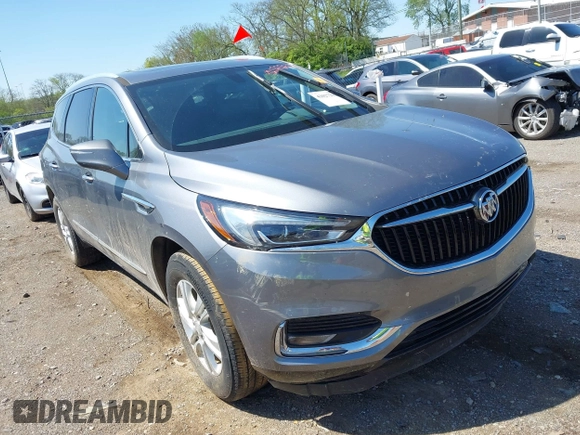 2020 Buick Enclave Essence with VIN 5GAERBKW1LJ216609, listed as a IAAI auction lot 42027232 with 64,224 mi miles. Bid and sale history available at carsss.com. Image 1.